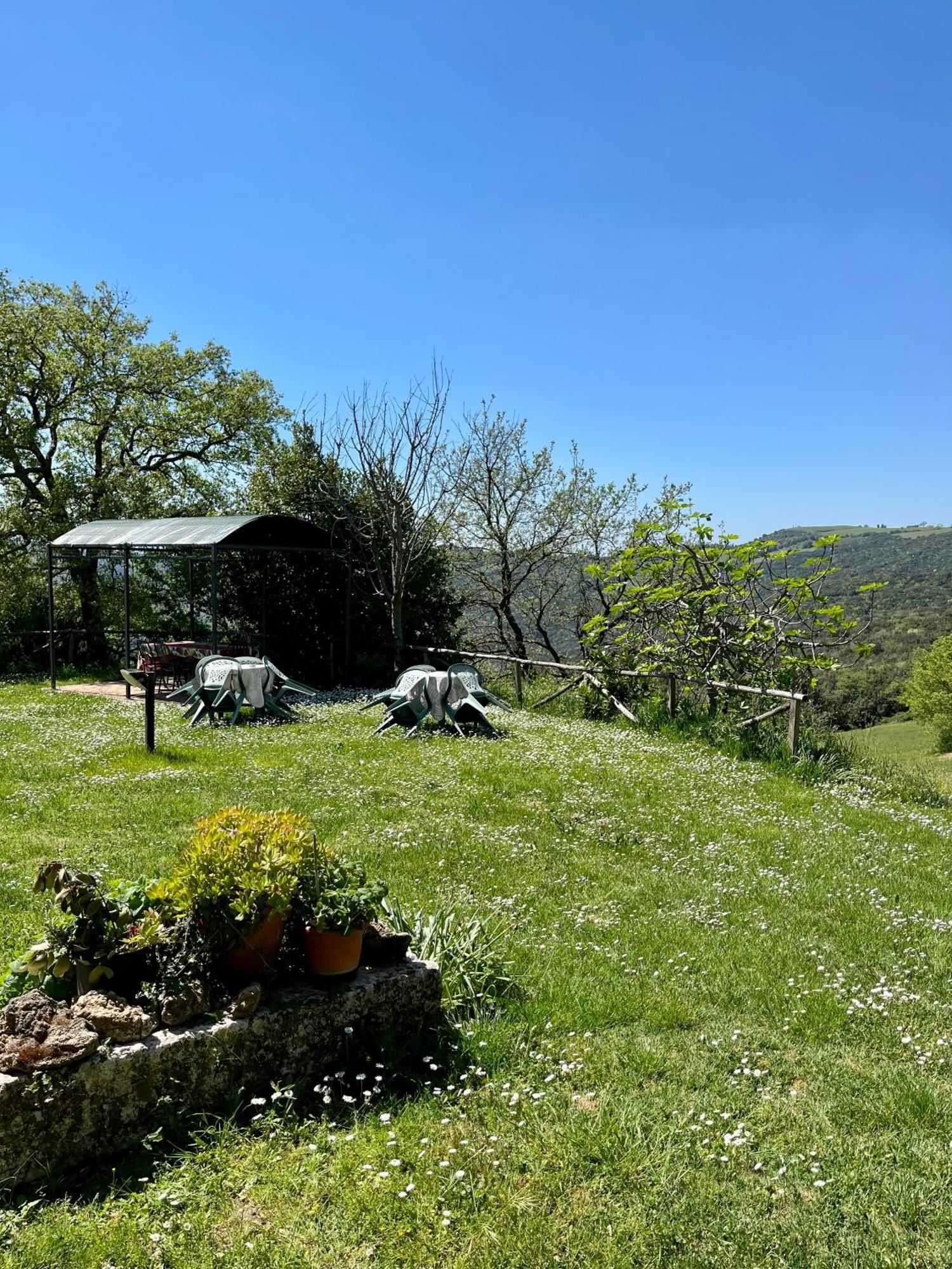 Agriturismo Le Querciole In Val D'Orcia Bagno Vignoni Exterior foto
