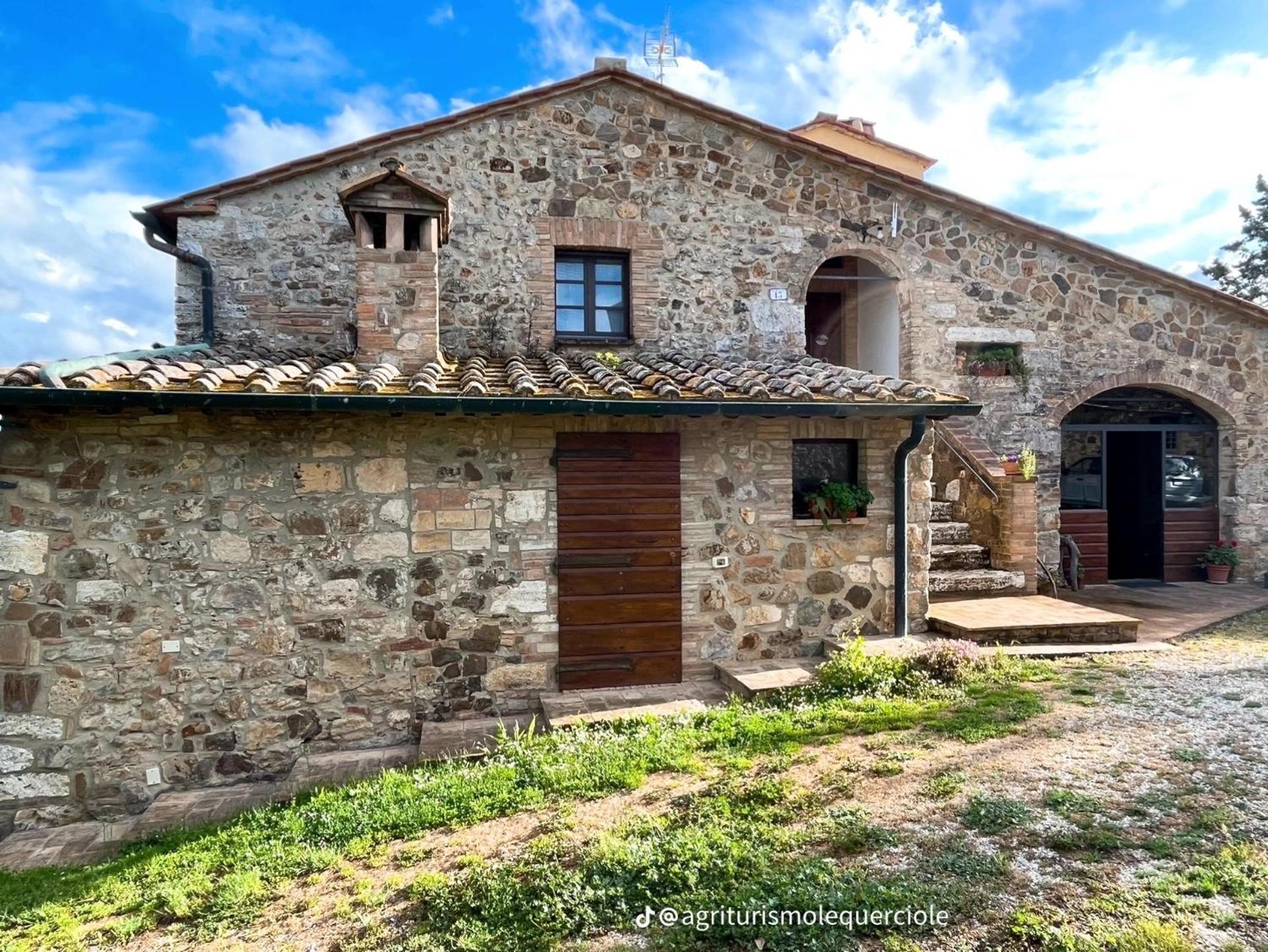 Agriturismo Le Querciole In Val D'Orcia Bagno Vignoni Exterior foto